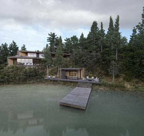 Muldrew Lake Modern Retreat